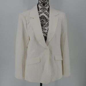 Elegant Cream Women's Blazer